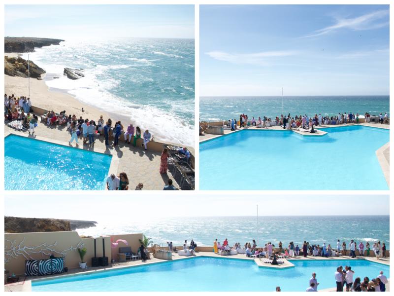 Pool party event at Arriba by the sea